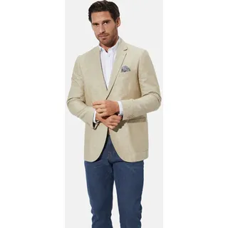 Sakko BABISTA "Sakko ULDERICO", Herren, Gr. 56, beige, Obermaterial: 52% Leinen LI. 48% Baumwolle CO., Sakkos Sakko