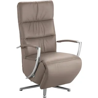 Cantus Relaxsessel , Fango , Leder , Echtleder , Color-Finish-Leder , 64x112x80 cm , Fußauswahl, Lederauswahl, Stoffauswahl, Relaxfunktion , Wohnzimmer, Sessel, Ledersessel