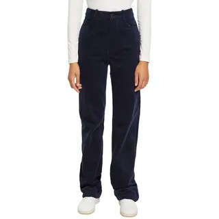 ESPRIT Damen 092ee1b302 Hose, 400/Navy, 34W / 30L EU