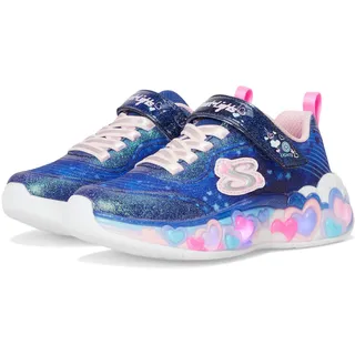 SKECHERS Eternal Heart Lights Kinder Navy/Mehrfarbig 36