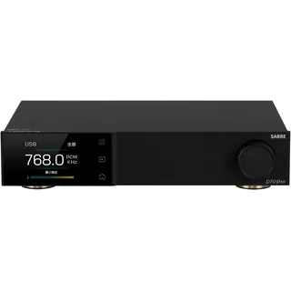 Topping D70 Pro Sabre DAC HiFi Stationär mit Sabre ES9039SPRO Chip (schwarz)