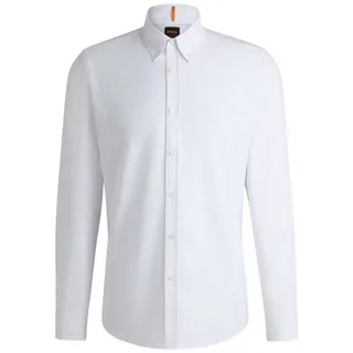 Boss Rickert M 10260292 Langarmhemd White S