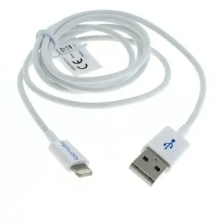 AccuCell USB 2.0 Sync- & Ladekabel für Apple iPhone Xs, Apple iPhone Xs Max, Apple iPhone Xr, "Made for iOS" zertifiziert, ca. 1 Meter lang