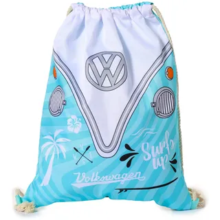 Puckator Volkswagen Bulli VW Bus T1 Surf Adventure Kordelzugbeutel aus
