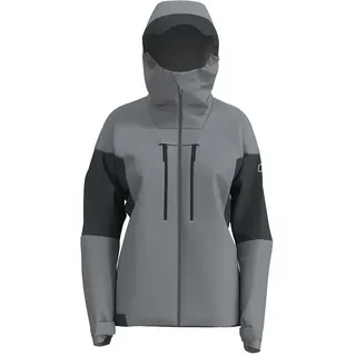 Berghaus Mtn Guide Alpine Pro Jacket, Damen Hardshelljacke, 12 (38), MONUMENT/GREY PINSTRIPE, Berghaus