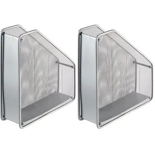 Helit H2518000 - Stehsammler „the tower network“ DIN A4, silber
