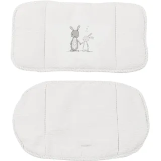 roba Sitzverkleinerer, 'Fox & Bunny', 2-teiliges Sitzkissen für Treppenhochstühle