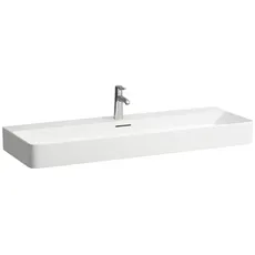 Laufen VAL Waschtisch, unterbaufähig, 1 Hahnloch, ohne Überlauf, 1200x420mm, H810289, Farbe: Graphit matt