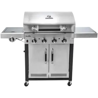 Char-Broil Advantage 445S - 4 Brenner Gasgrill mit Seitenbrenner, Edelstahl