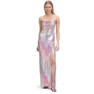Vera Mont Abendkleid mit Pailletten Rosa 42