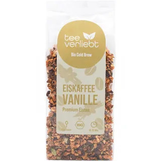 teeverliebt ‚Äì Eiskaffee Vanille Bio Cold Brew | Premium Eistee 100 g