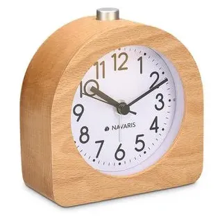 Navaris Wecker hellbraun
