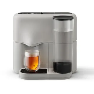 Avoury One Teemaschine – Premium Kapsel-Teebereiter mit innovativer Brühkammer, automatischer Temperaturregelung, für perfekten Teegenuss, modernes Design (Grey Black, ohne Bundle)