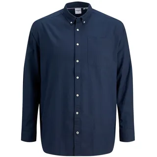 JACK & JONES Herren Freizeit Hemd Baumwolle