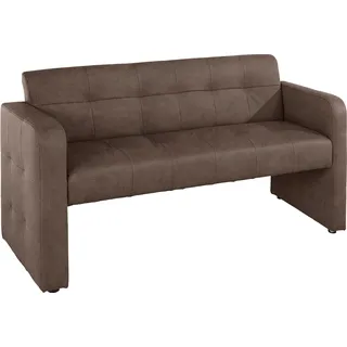 exxpo - sofa fashion Polsterbank »Barista Küchensofa mit Komfortsitzhöhe 49cm« tolle Detailverarbeitung, frei im Raum stellbar, braun