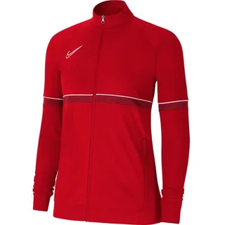 Nike Damen, Women's Academy 21 Track Jacket, UNIVERSITY RED/WHITE/GYM RED/WHITE, CV2677-657, 2XS