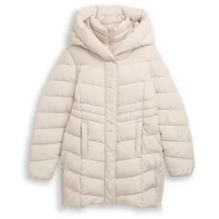 Tom Tailor Damen Puffer-Mantel im 2-in-1-Look - M