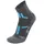 Woman 2IN Socks anthracite/turquoise G439 39/40