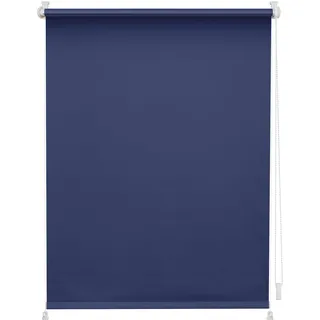 Thermo-Rollo / Verdunkelungsrollo Klemmfix 60 x 150 cm blau