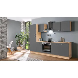 Menke Küchenzeile Artisan Classic 270 cm grau