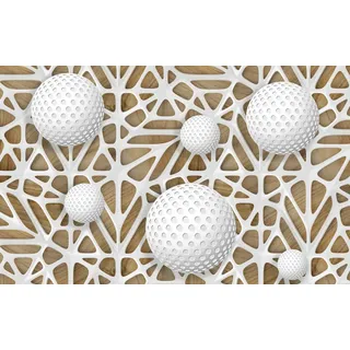 Papermoon Fototapete »Abstrakt 3D Effekt«, bunt