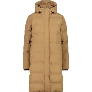 CMP Woman Coat FIX Hood malto (P814) 42