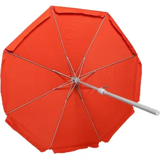 Merxx Marktschirm, rund 300 cm, terracotta - Rot