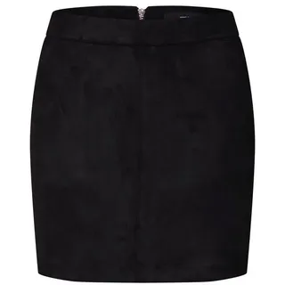 Vero Moda Damen Velours Minirock Kurzer Stretch Bleistiftrock Samt Nicki Stoff »VMDONNADINA FAUXSUEDE SHORT SKIRT«, Gr. M 38