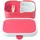 Campus Brotdose mit Bento-Einsatz und Gabel 750 ml Pink