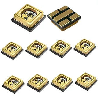 UVC LED-Lampenperlen - Neue Luftreinigungslösung für Zuhause und Büro SMD 3535 UVA 395 nm + UVC 275 nm - zur Desinfektion von Zuhause, Restaurant, Büro, Lager und Supermarkt (10 Stück)