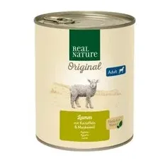 REAL NATURE Adult Lamm mit Kartoffeln 6x800 g