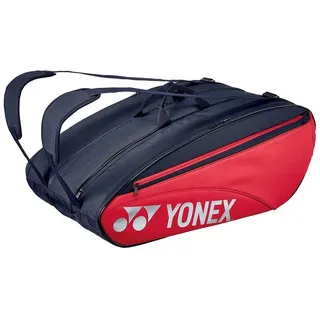 Yonex Racketbag Team Raquet 2023 (Schlägertasche, 3 Hauptfächer, Schuhfach) rot 12er