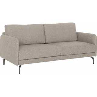 Creation BY ROLF BENZ 3-Sitzer »CR.450, Designsofa, edles Sofa, Loungesofa, Ledersofa, klares Design«, Armlehne sehr schmal, Breite 190 cm, Alugussfuß Umbragrau Creation BY ROLF BENZ graubeige / natur 044-20