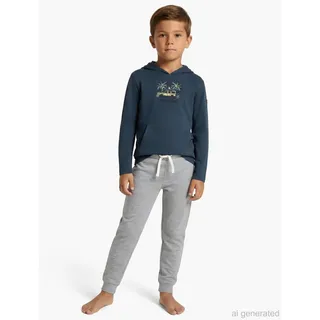 super.natural Tropicar Light Hoodie Blau 152