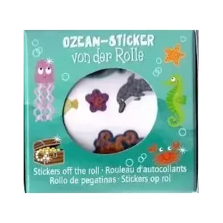 Moses, naklejki na rolce, morze