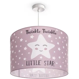 Paco Home Pendelleuchte »Aleyna 105« E27 Kinderlampe Deckenlampe LED Kinderzimmer Sternen Motiv E27, weiß