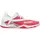 Hallen-Sport-Schuhe weiß rot