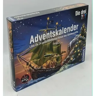 Kosmos 63147 Adventskalender Die drei ??? Löse die 24 geheimnisvollen Rätsel des Geisterschiffs 2010
