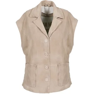 Lederjacke FREAKY NATION "Boho Love-FN", Damen, Gr. S (36), beige, Oberstoff: 100% Leder. Futter: 100% Baumwolle, normal, Jacken Lederjacke