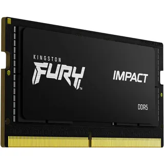 Kingston FURY Impact 16GB - CL38 SODIMM Gaming Speicher für Laptop Kit mit 2 pcs) - Schwarz