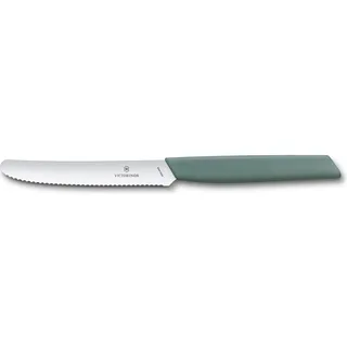 Victorinox Tomatenmesser 11 cm Grün/Khaki Wellenschliff