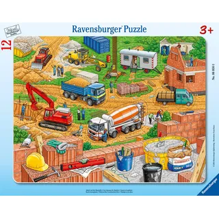 Ravensburger Rahmenpuzzle Arbeit auf der Baustelle (06058)