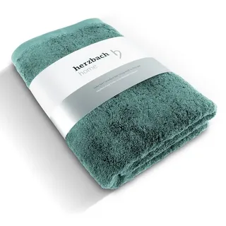 herzbach home Premium Badetuch 100 x 150 cm rot