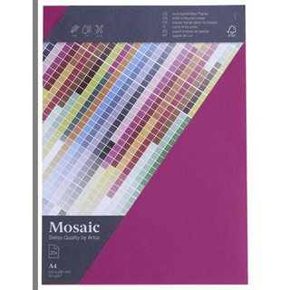 Artoz Briefpapier Mosaic fuchsia DIN A4 90 g/qm 25 Blatt