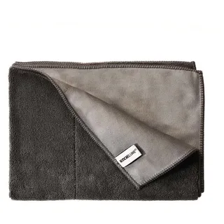 KOCHBLUME Geschirrtuch 60 x 40 cm - Anthrazit/Grau