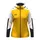 Trainingsjacke gelb/weiß/schwarz M