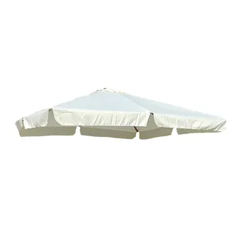 BricoShopping® Ersatzplane für Sonnenschirm mit 8 wasserdichten Latten (3 x 4 (ohne Taschen)