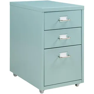 [en.casa] Kökar Schubladenschrank 28x48x41 cm Mintgrün