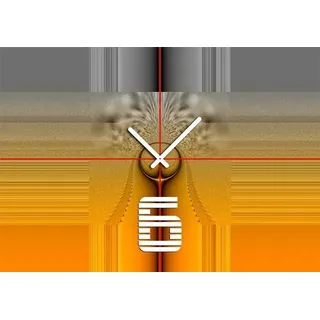 4373 Dixtime Designer Wanduhr, Wanduhren, Moderne Wohnraumuhr 70cm x 100cm