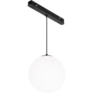 Maytoni Pendelleuchte für Magnetisches Schienensystem Exility Luna LED incl. Schwarz aus Glas Dimmbar 5W für Küche, Schlafzimmer, Wohnzimmer, Esszimmer, Lobby - Schwarz